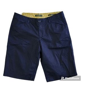 Eddie Bauer Shorts Size 8 Petite Mercer Fit Navy Blue